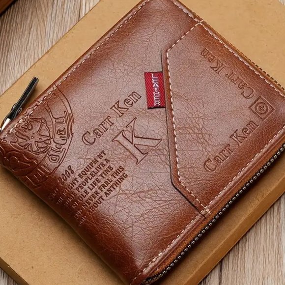 Other - Light Brown Leather Men's Billfold